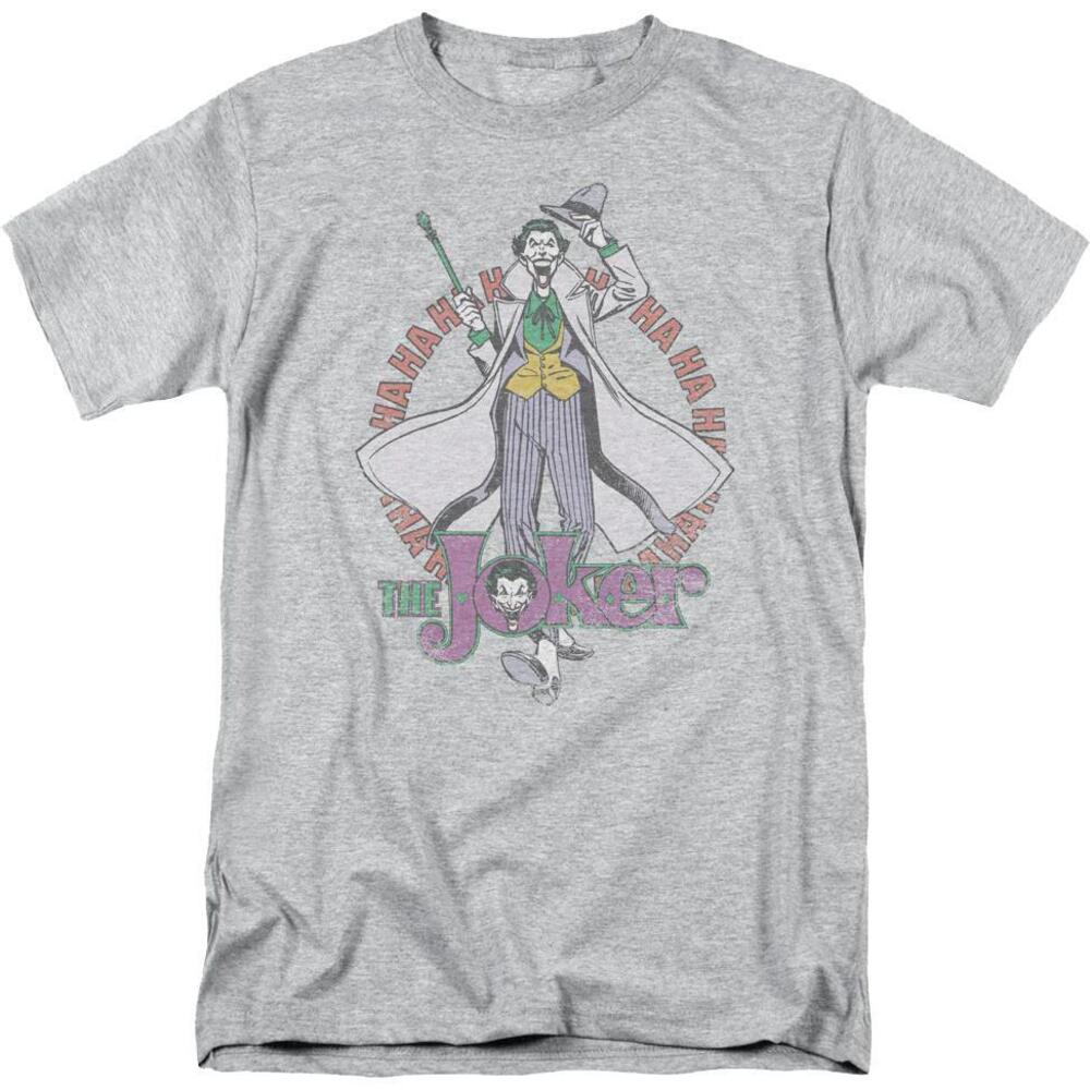 Distressed Joker Dc Comics Tshirt